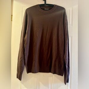 Bartolini Brown Crewneck Sweater. Large